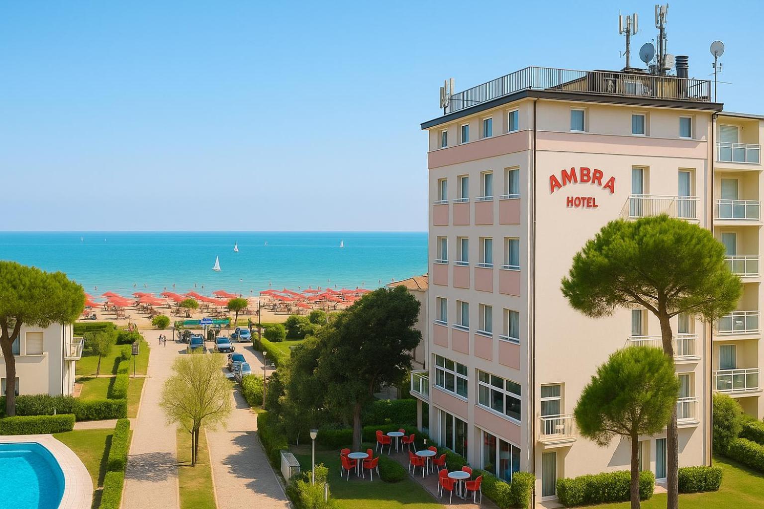 מילאנו מריטימה Hotel Ambra מראה חיצוני תמונה